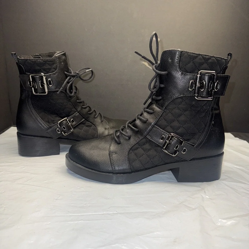 Rocket Dog Pearly Black Boots Women's Size‎ 9